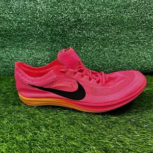Nike Zoom X Dragonfly Mens 15 Pink Orange Shoes Sneakers Athletic Track NEW - Picture 1 of 11