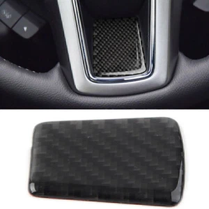 Lenkrad-Abdeckung Verkleidung Dekor Kohlefaser Für Subaru Forester 13-18 - Picture 1 of 12