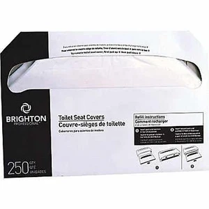 Brighton Professional Half-Folded Toilet Seat Covers, 5000/case (BPR24775) - Picture 1 of 1