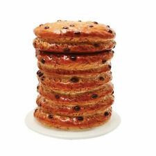 8 Inch Giant Stacked Chocolate Chip Cookies Ceramic Jar Figurine