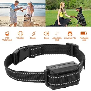 Anti Bark Collar for Small Large Dogs No Shock Barking Device Training Dogs US - Picture 1 of 10