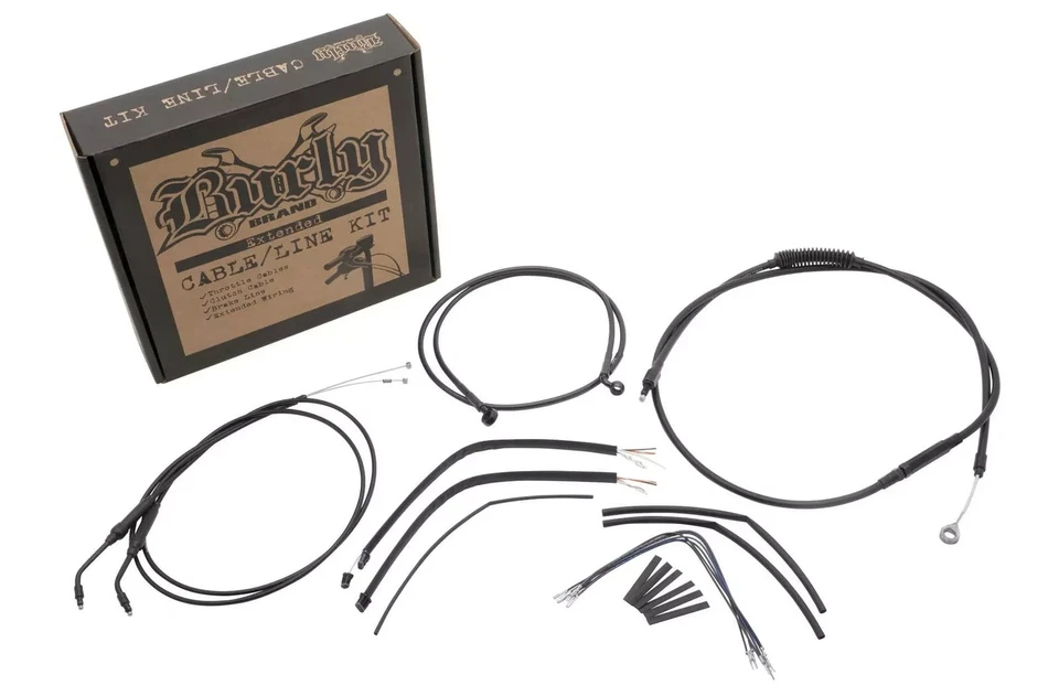 KITS DE CABLE Y LÍNEA DE FRENO MARCA BURLY, NEGRO B30-1005 Foto 1 de 3