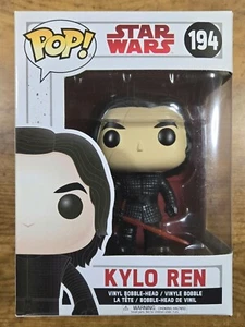 VAULTED Funko POP! Star Wars #194 KYLO REN, 2017 In Protector, New - Picture 1 of 7