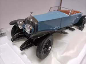 Matrix 1/18 Rolls Royce Phantom 1OEX by Barker Experiment 1926 black/blue - Picture 1 of 10
