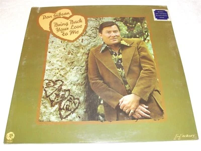 Don Gibson "Bring Back Your Love To Me" 1974 Country LP, SEALED!, MGM/Hickory Foto 1 de 2