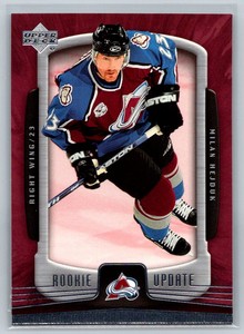 2005 Upper Deck Rookie Update #26 Milan Hejduk Colorado Avalanche