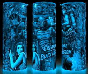 Glow in the Dark Creature from Black Lagoon Universal Monsters Cup Mug Tumbler - Picture 1 of 4