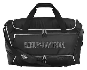 Harley-Davidson Silverado 26" Utility Water-Resistant Duffel Bag - Black - Picture 1 of 4