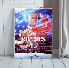 Cody Rhodes jest nowy niekwestionowany uniwersalny mistrz WrestleMania 40 2024 plakat