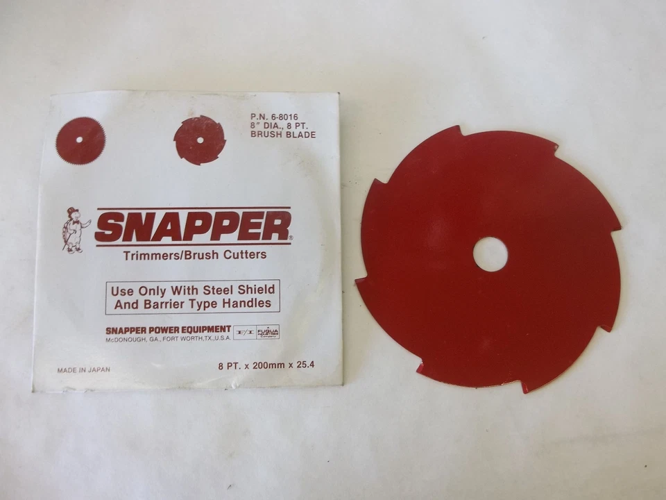 Snapper Stihl 8" Brush Cutter Blade - Image 1 of 1