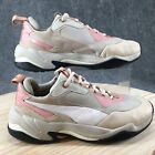 Puma Shoes Womens 9 Thunder Rive Gauche Sneakers 369453 01 Beige Leather Lace Up