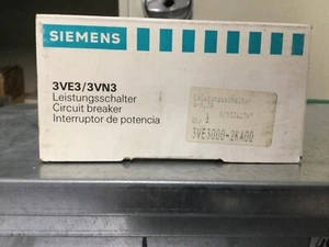 Siemens Leistungsschalter 3VE3000-2KA00 - Bild 1 von 3