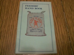 AJAX FLAKES FEEDERS HAND BOOK ROBERT W. CHAPIN INSTRUCTIONS FOR FEEDING CATTLE - Picture 1 of 6
