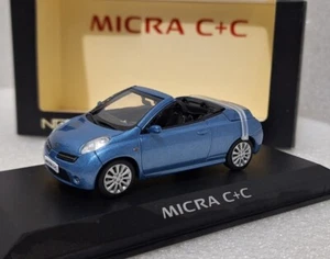 Nissan Micra CC Coupe Cabriolet 2005 Blue 1:43 Norev 420130 EXTREMELY RARE!! - Picture 1 of 11
