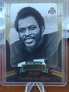 2006 Press Pass Legends Archie Griffin #G72 Gold Parallel/99 - Picture 1 of 3