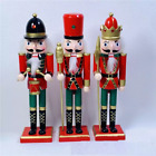Christmas Nutcracker Decorative Wooden 12" Soldiers