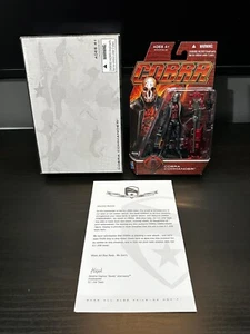 GI Joe Rise of Cobra Mail Away Cobra Commander Figur neu auf versiegelter Blisterkarte - Bild 1 von 11