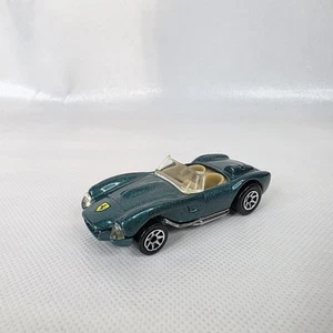 1990 Hot Wheels Ferrari 250 Convertible Green 1:64 Diecast Car w/ Beige Interior - Picture 1 of 9