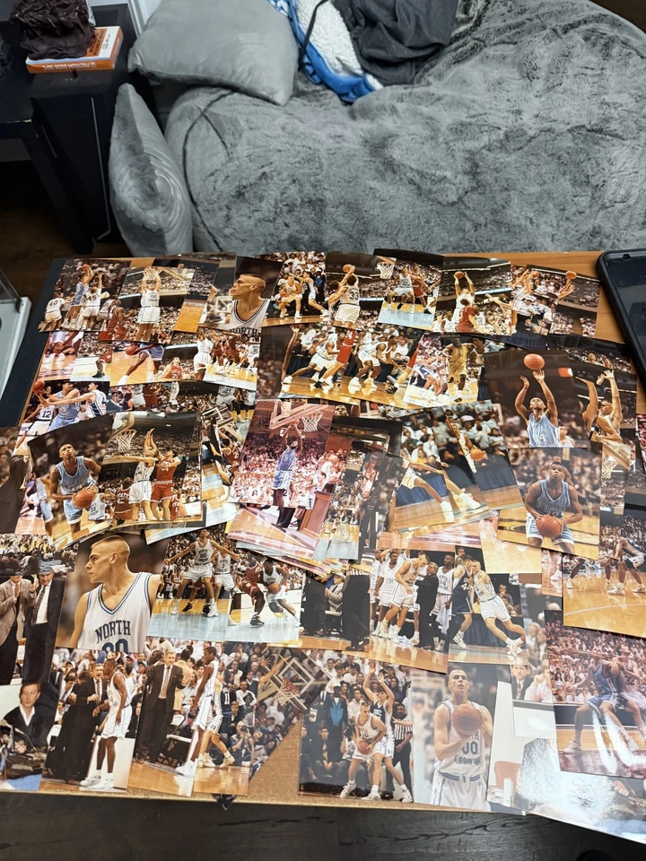 Imágenes instantáneas reales UNC Tar Heels baloncesto 1993 campeón nacional 137 de ellos Foto 1 de 4