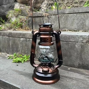 FIREHAND FEUERHAND HURRICANE GALVANIZED #276 STORM BRONZE LANTERN FOR CAMPING - Picture 1 of 2