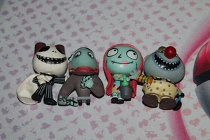 Lote de 4 mini figuras misteriosas Disney Funko Pesadilla antes de Navidad - Imagen 1 de 4
