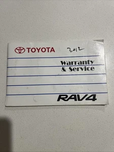 2012 RAV4 Service Logbook - Picture 1 of 15