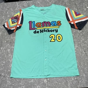 Hickory Crawdads Lamas De Hickory Trikot Minor League Baseball #20 Gr. XL SGA - Bild 1 von 6