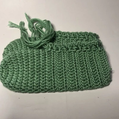 Zapatillas vintage tejidas a mano para mujer Foto 1 de 4