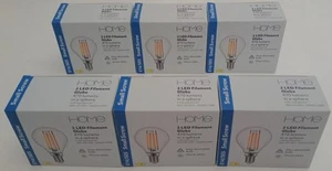 12 Sainsbury's LED Filament Globe E14 Screw 40W 470 Lumens Non-Dimmable Bulbs - Picture 1 of 12