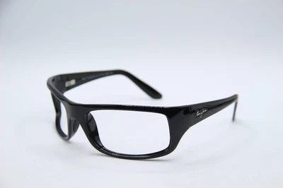 ÓCULOS MAUI JIM MJ 202-02 PEAHI PRETO ARMAÇÃO AUTÊNTICA 65-19 - Imagem 1 de 4