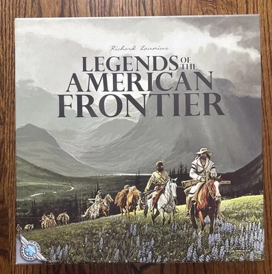 Legends of the American Frontier Juego de Mesa Launius Juego Saludo COMPLETO Foto 1 de 4