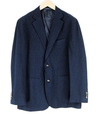 Suitsupply Havana Patch HL Hommes Flanelle Laine Lin Blazer UK44R Slim - Photo 1/4