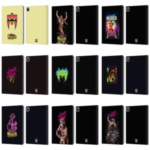 OFFICIAL WWE ULTIMATE WARRIOR LEATHER BOOK WALLET CASE COVER FOR APPLE iPAD - Picture 1 of 15