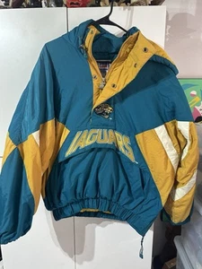 Jacksonville Jaguars Pro Line Vintage Starter Jacket - Size Large - - Bild 1 von 13
