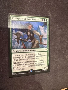 Champion of Lambholt - 0293 MOC MTG - Rare N/M - Bild 1 von 2