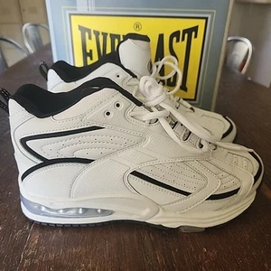Neu im Karton Everlast weiß niedrige Sportschuhe für Herren Größe 9 Vintage Old School - Bild 1 von 12