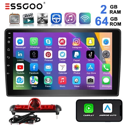 Bremslicht Rückfahrkamera Autoradio 2+64G Für Fiat Ducato Citroen Peugeot Boxer