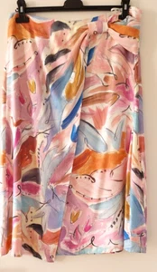 Rock TED BAKER Gr. 4 (gr. 42) neuwertig, hellblau/lachs/weiß - Bild 1 von 3