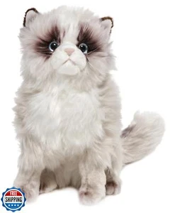 Bearington Tasha Il Gatto di Peluche Himalayano, 10,5 Pollici Gattino Peluche - Foto 1 di 5