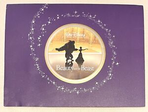 2002 Beauty & The Beast ~ Disney Store Exclusive ~ Lithograph Set of 4 w/ Folder