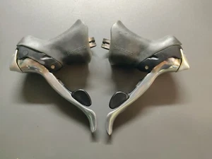 Shimano 105 ST-5500 3x9 speed STI combo shifters - Picture 1 of 15