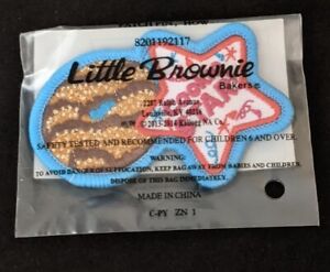 Girl Scout Little Brownie Baker Patch Pin Cookie Star 2013-2014 New in Package