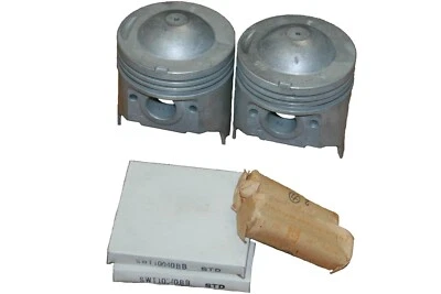 Toyota Corolla & Carina 2TC 1.6L STD Set of 2 Pistons w/ Rings - Image 1 of 4