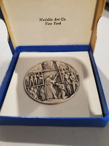 1965 St. Augustine Fl. .999 Silver Medallion 400th Anniver. Medallic Art Co. NY  - Picture 1 of 9