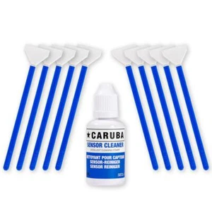 Caruba kit 10 Swab spatole per la pulizia del sensore APS-C 16mm liquido 30ml - Foto 1 di 1