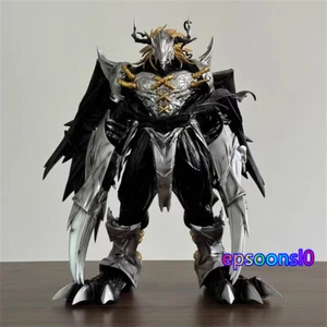 Digimon Digital Monster Black War Greymon PVC Figura 40 cm Modellino Giocattolo da Collezione - Foto 1 di 19