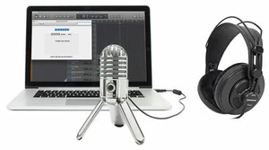 Samson Gaming Streaming Twitch Kit w/Meteor Studio Mic+SR850 Headphones+Stand - Picture 1 of 11