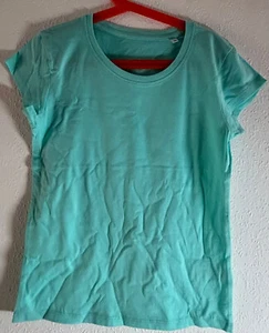 Türkises  Uni T-Shirt in 152 - Bild 1 von 1