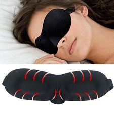 3D Sleeping Eye Mask Rest Aid Eye Patch Blindfold Eye Relax Soft Massage Eyemask