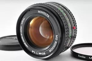 【Casi COMO NUEVO】Lente Minolta MD ROKKOR 50mm F/1.4 MF de Japón - Imagen 1 de 12